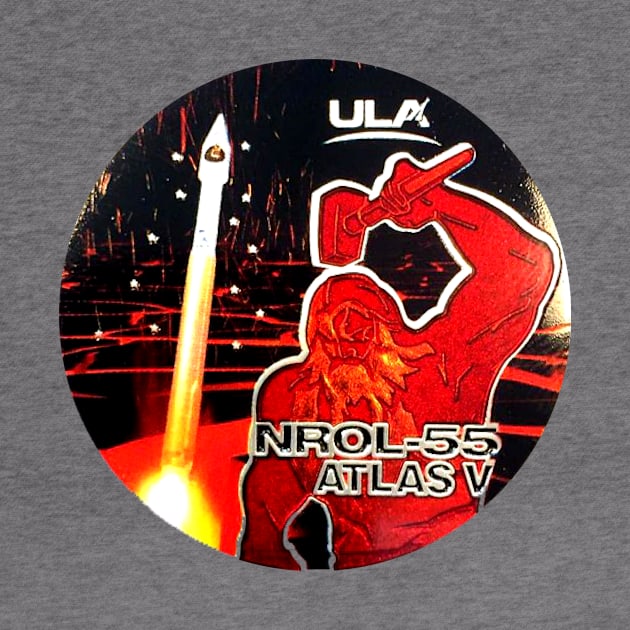 NROL-55 Launch Team Logo by Spacestuffplus